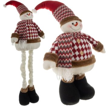 Telescopic Christmas Snowman Decoration 105cm Ruhhy 22341