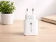 Fast Wall Charger 20W USB/USB-C with 3-in-1 Cable, White