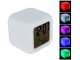 Chameleon Color Changing Alarm Clock with Thermometer