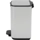Мусорное ведро с педалью Brabantia Bo 4 л, белое