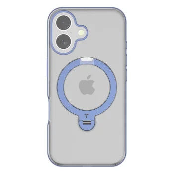 Torras Ostand Spin vāciņš priekš iPhone 16, zils