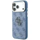 Guess 4G & Big Resin Logo vāciņš priekš iPhone 17 Pro / 18 Pro, gaiši zils