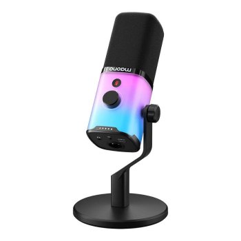 Maono PD100X RGB микрофон черный