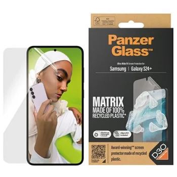 PanzerGlass Ultra-Wide Fit закаленное стекло с D3O® аппликатором для Samsung Galaxy...
