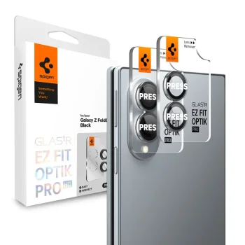 Защитное стекло для камеры Spigen Optik Pro HD для Samsung Galaxy Z Fold 8, 2 шт.,...