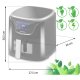 Karstā gaisa friteris Berdsen BD-652, 5 L, 1500 W, melni-sudraba
