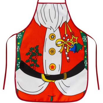Ruhhy Christmas Apron, Santa Claus, 92x51 cm