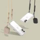 Tech-Protect FlexAir Chain MagSafe vāciņš iPhone 16e / 17e, melns un bēšs