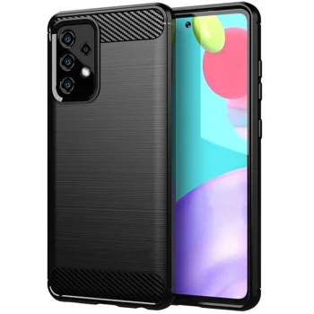 Tfo Simple Black vāciņš Samsung Galaxy A52 4G / A52 5G / A52S 5G, melns
