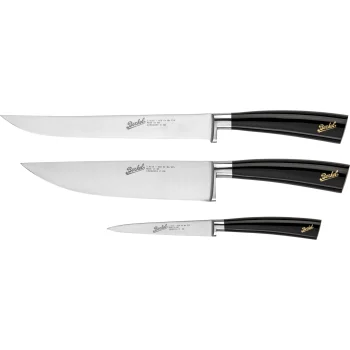 Berkel Elegance virtuves nažu komplekts, 3 gab., Black Glossy