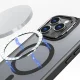 Apple iPhone 16 Pro Max 6.9\'\' Tech-Protect MagStand MagSafe Case Cover, Semi-Transparent