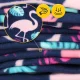 4Fizjo piknika un pludmales sega ar izolāciju 200x200 cm, flamingo