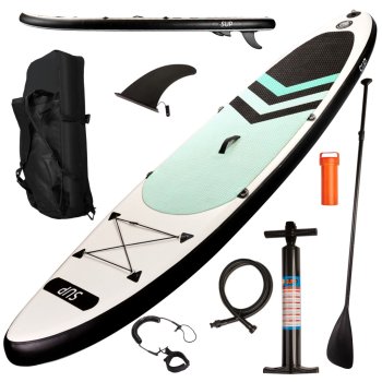 Piepūšams Vienvietīgs SUP Dēlis Atpūtai Brīvā Dabā, 320cm (līdz 150kg) l Inflatable One-Seater SUP Board for...