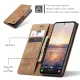 Samsung Galaxy A54 (SM-A546) CASEME Wallet Magnetic Leather Case Cover, Coffee | Чехол для Телефона...