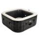 Intex 28450NP PureSpa piepūšamais džakuzi 4 personām, 175x71 cm, pelēks