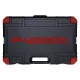 GEDORE red Socket and Tool Set 1/4\" + 1/2\", 100-Piece