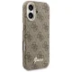 Guess 4G Script MagSafe MagCase iPhone 17 telefonam – brūns | Phone Case Cover