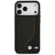 BMW iPhone 17 Pro Max Case M Carbon Line & Logo MagSafe, Red