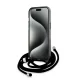 Karl Lagerfeld iPhone 15 / 14 / 13 Case IML Crossbody Monogram, Black
