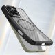 Leading Series MagSafe iPhone 16 Pro Max silikona vāciņš, melns