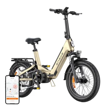 Saliekams elektriskais velosipēds ENGWE L20 3.0 Pro 250W 20", zelta