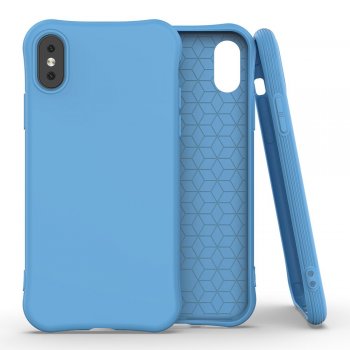 Apple iPhone X / Xs / 10 Soft Color Flexible Gel Case Cover, Blue | Telefona Vāciņš Maciņš Apvalks