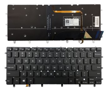 Dell Inspiron 13 (7000, 7352, 7353, 7359, 7347, 7348) Keyboard, Black