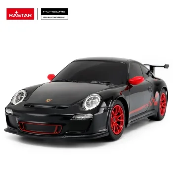 Tālvadības automašīna Rastar Porsche 911 GT3 RS 1:24, melna