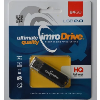 USB флеш-накопитель Imro 64GB USB 2.0, черный