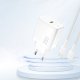 Dudao A27 25W GaN USB‑C sienas lādētājs – balts