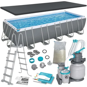 Bestway 5612B karkasa baseins ar sūkni 640x274x132 cm