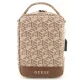 Guess GCube Stripe organizatora soma, brūna