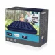 Bestway 67004 divvietīgs piepūšamais matracis 203x183x22 cm, tumši zils