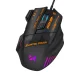 Проводная оптическая игровая мышь Wozinsky WMGK-1179W 7200 DPI с RGB - черная