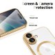 Tech-Protect MagFlex MagSafe vāciņš Apple iPhone 17 caurspīdīgs / zelta