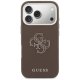 Guess FW Resin Logo vāciņš Apple iPhone 17 Pro Max, brūns