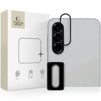 Защитное стекло камеры Tech-Protect Camring Fit+ для Samsung Galaxy A36 / A56 5G, черное