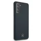 Чехол Mercedes для Samsung Galaxy S21 Silicone Line, синий