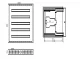 Встраиваемый распределительный щит TIBOX 585x900x115мм, 5x24P, IP54