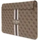 Guess 4G Printed Stripes klēpjdatora vāciņš 16\", brūns
