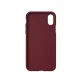 Чехол Adidas OR Molded PU Suede для iPhone X / XS Бордовый