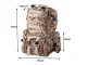 Mugursoma Tūrisma Pārgājienu Ceļojumu Kempinga Soma 48,5L, Brūns | Backpack Tourism Hiking Travel Camping Bag