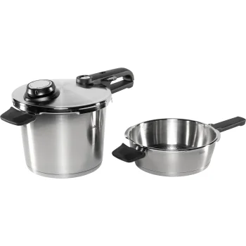 Ātrvārāmo katlu komplekts Fissler Vitavit Premium Duo Set 6 L un 2.5 L