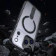 Hybrid Armor X iPhone 17 Pro Max vāciņš ar statīvu un MagSafe, melns