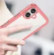 Чехол для iPhone 16 Outer Space Case с гелевой рамкой, красный