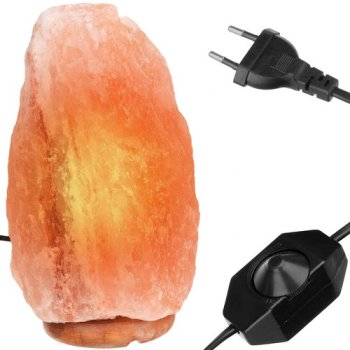 Izoxis 00022722 Salt Lamp & Air Ionizer 3-5 kg, Orange