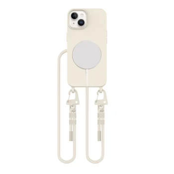 Чехол Tech-Protect для iPhone 14 MagNecklace MagSafe, бежевый