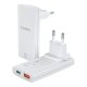 Choetech PD6011 65W GaN USB-C + USB-A lādētājs, Balts