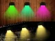 Садовый солнечный светодиодный RGB светильник для лестниц и...