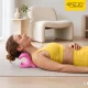 4FIZJO kakla un sprandas stiepšanas un masāžas spilvens PRO, rozā